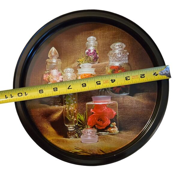 Vintage 1960s Mid Century Modern MCM Electrical Workers Metal Serving Tray - Picture 9 of 9